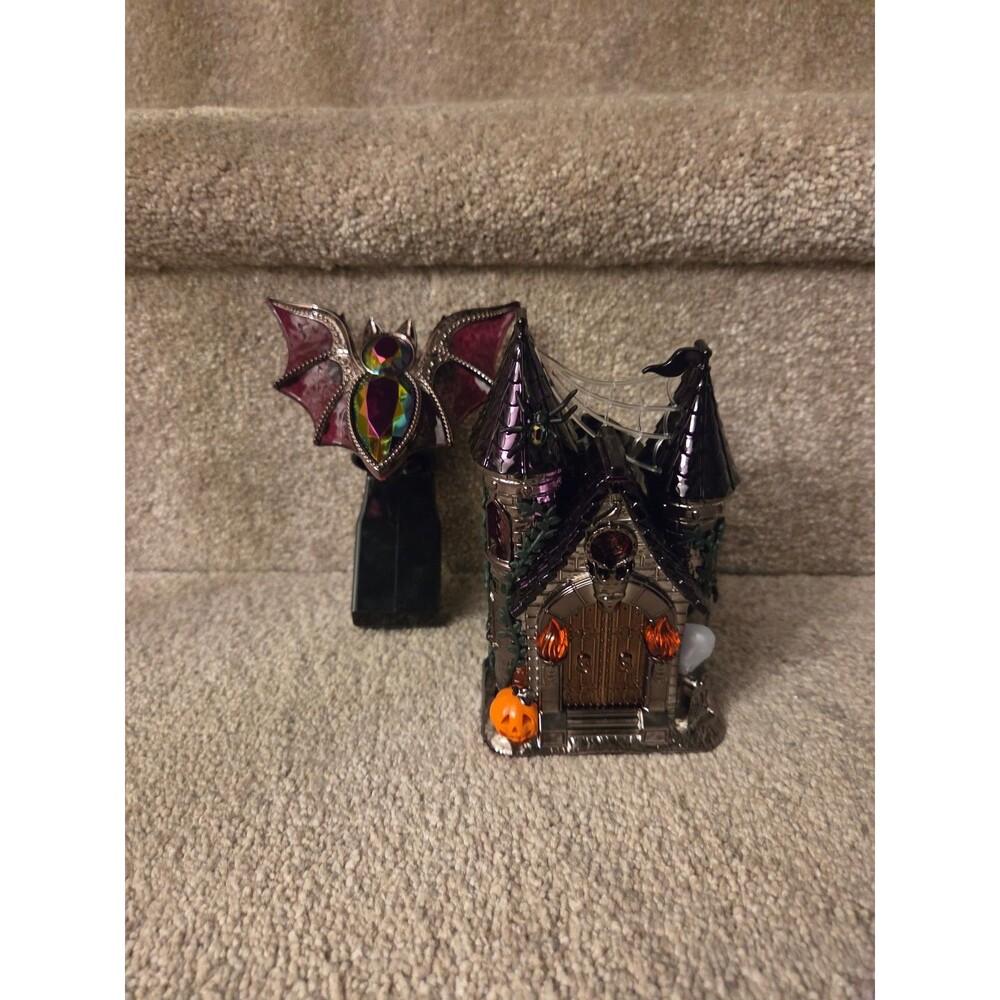 Bath & Body Works Halloween Bat & Haunted House Wallflower Bulbs Set